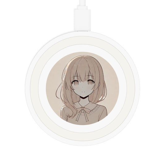 Cute Anime Wireless Charging Pad - Quake Design