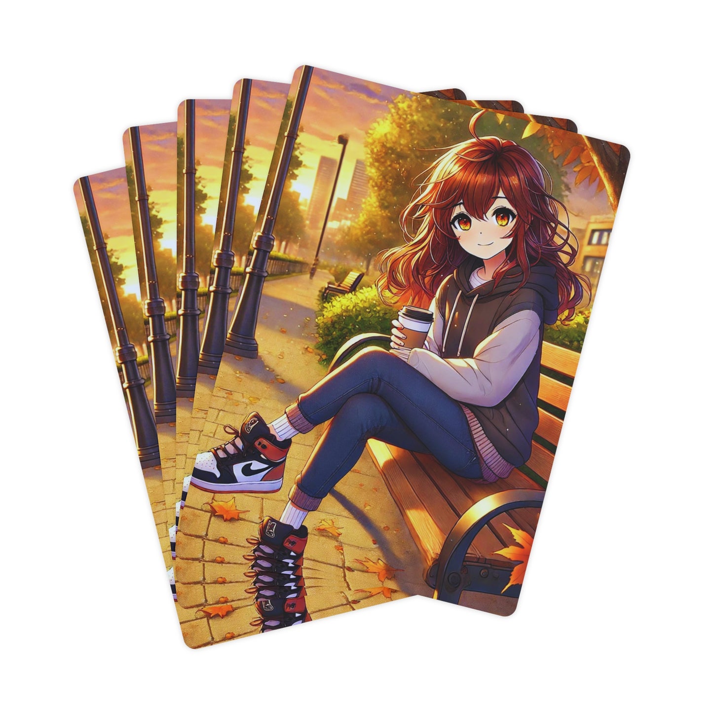 Anime-Inspired Poker Cards Set - Perfect for Game Nights & Collectors