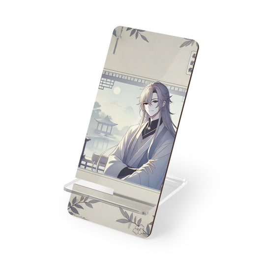 Elegant Anime Smartphone Display Stand - Perfect for Home Office & Gaming